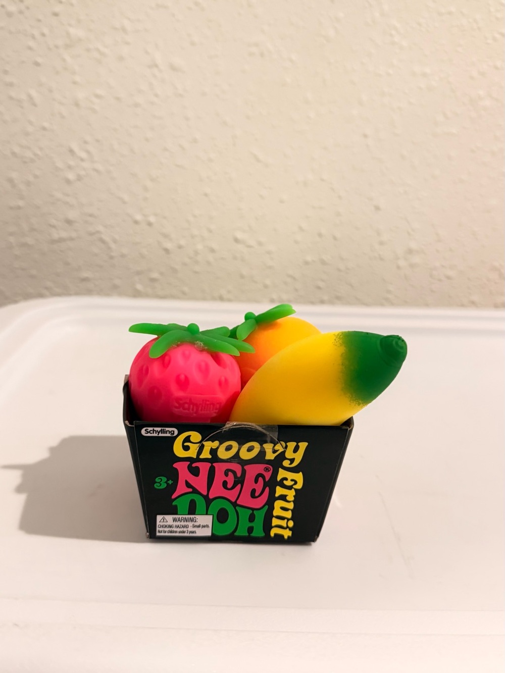 NeeDoh Groovy Fruit Toy Set